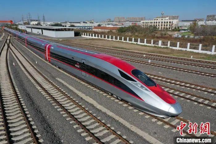 資料圖：雅萬高鐵高速動(dòng)車組。姜超 攝
