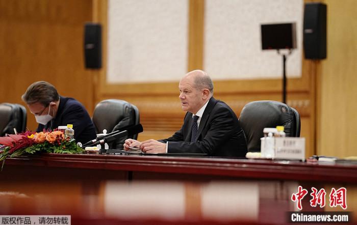 2022年11月4日，德國總理朔爾茨對中國進(jìn)行正式訪問。
